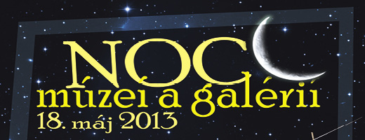Noc múzeí a galérií 2013
