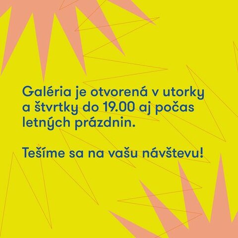 Letný podvečer v galérii