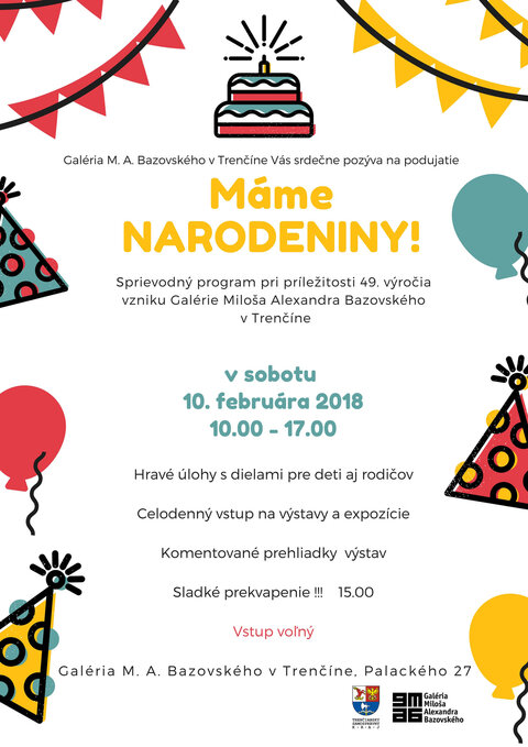 Máme narodeniny! Máme narodeniny!