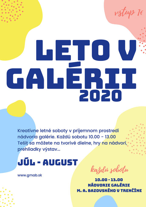 Leto v galérii s maliarkou Luciou Černyovou