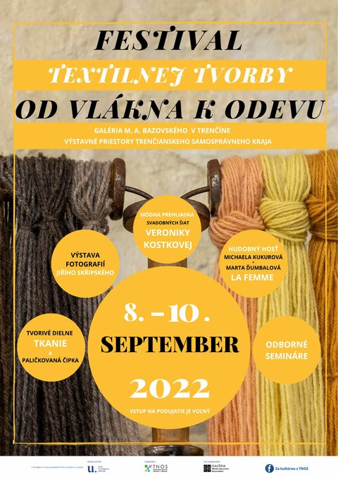 Festival textilnej tvorby OD VLÁKNA K ODEVU