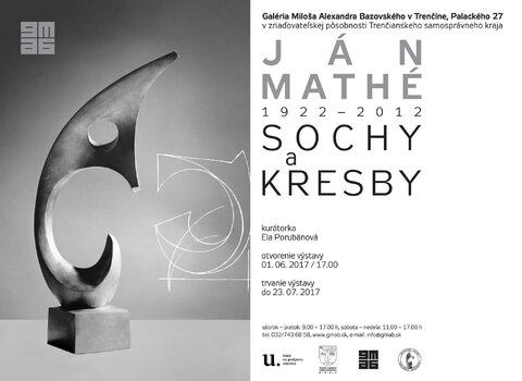 Vernisáž výstav Ján Mathé sochy a Re-kreácia v Trenčíne Vernisáž výstav Ján Mathé sochy a Re-kreácia v Trenčíne