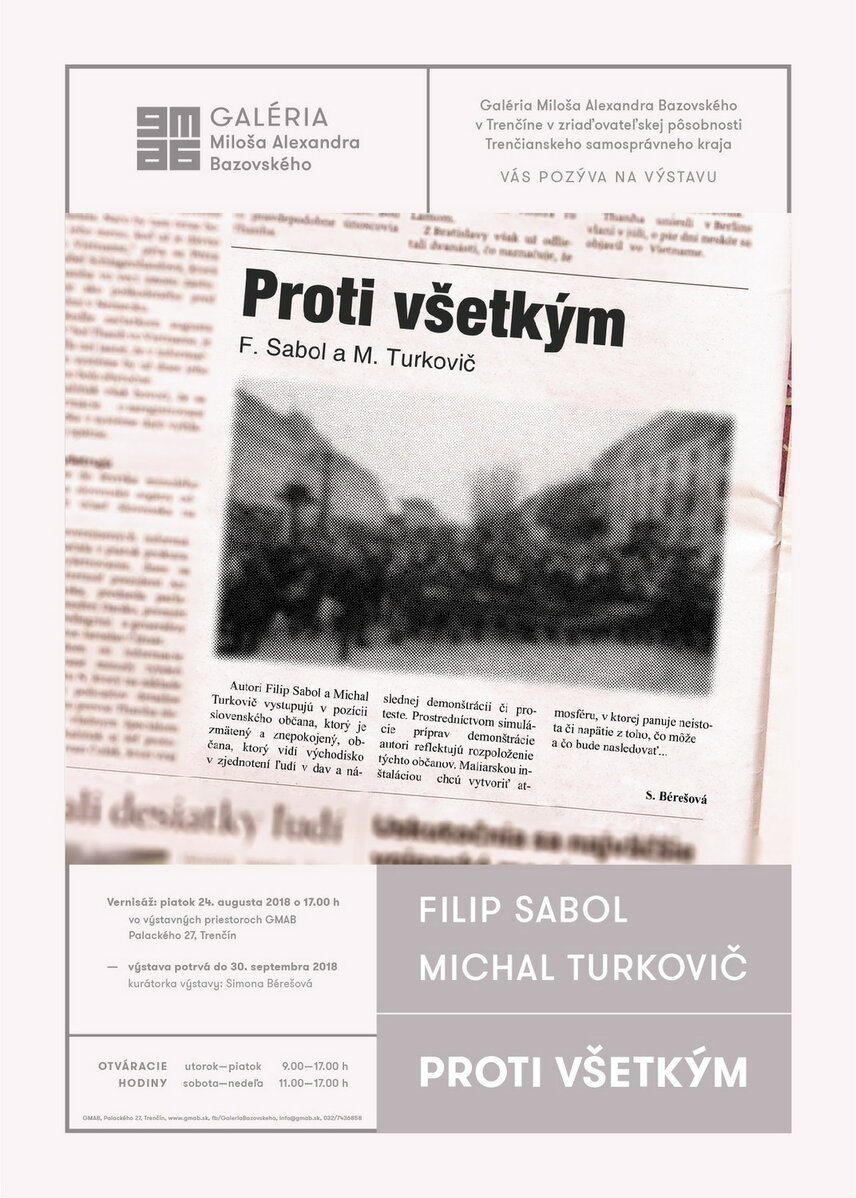 Filip Sabol, Michal Turkovič - PROTI VŠETKÝM