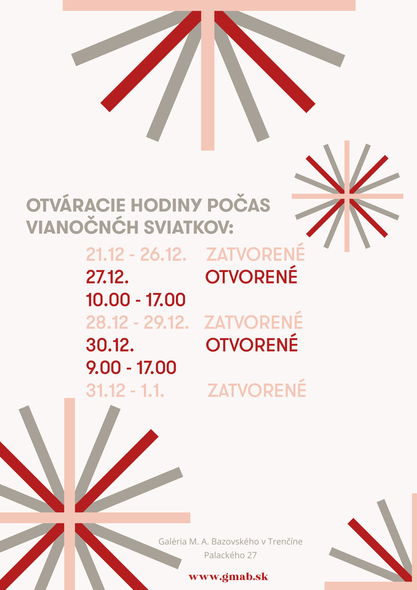 Otváracia doba počas vianočných sviatkov