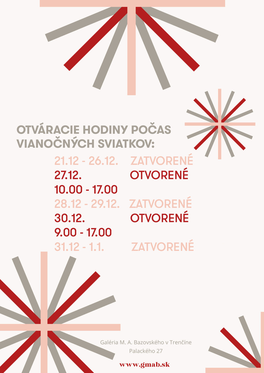 Otváracia doba počas vianočných sviatkov