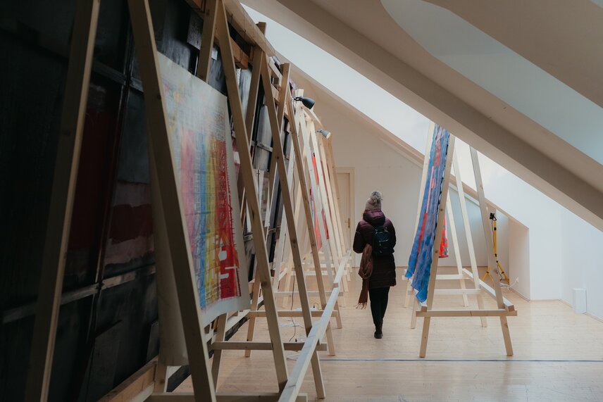 Komentovaná prehliadka výstavy STANO FILKO: FARBA A SYSTÉM, LÍC A RUB