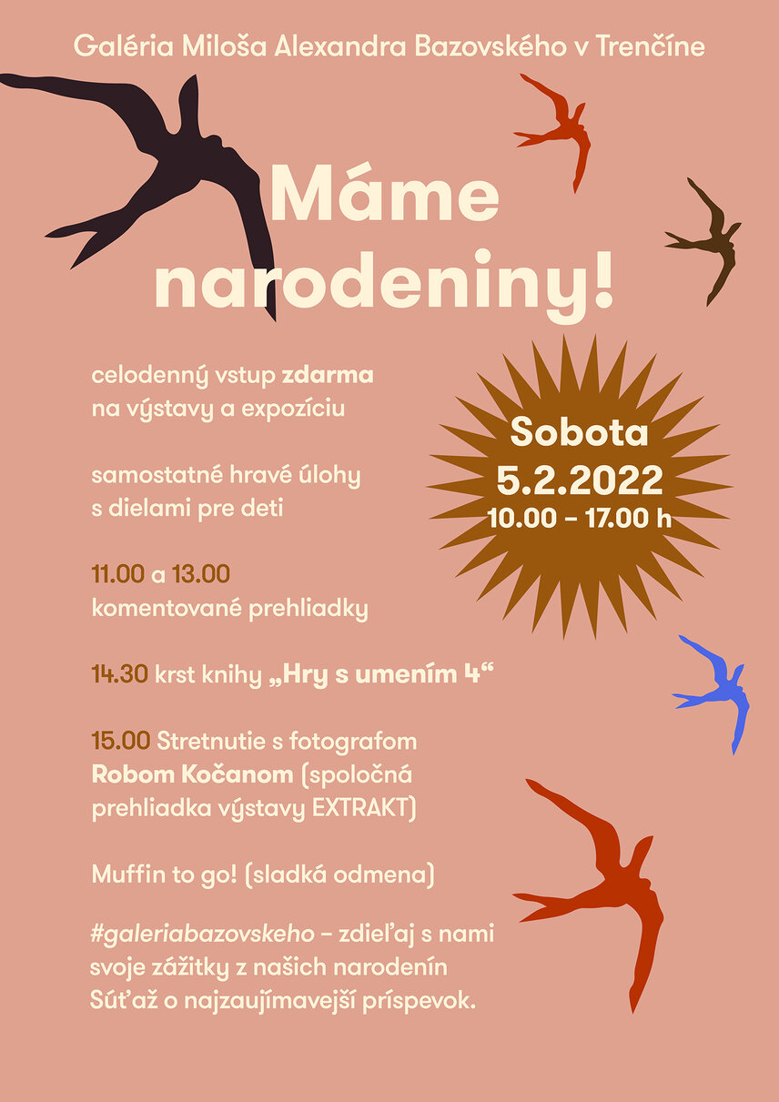 Máme narodeniny!