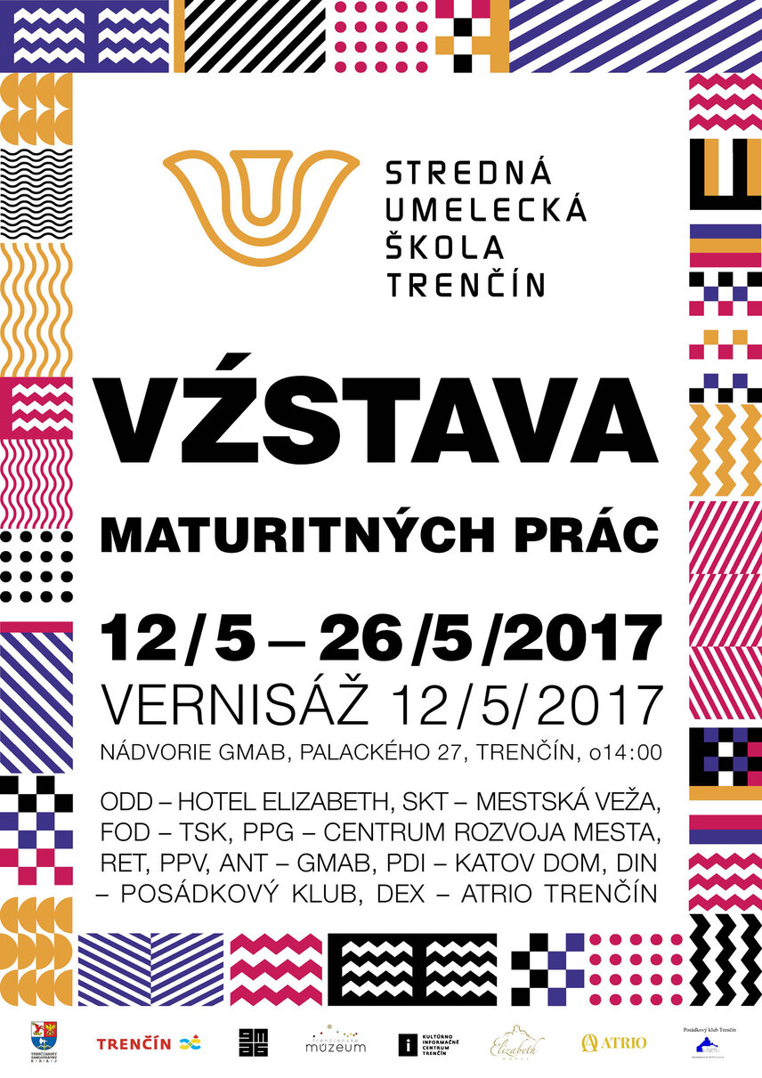 Výstava maturitných prác Strednej umeleckej školy v  Trenčíne 