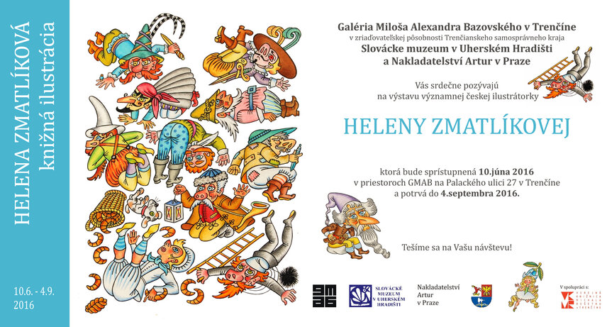 Výstavu Heleny Zmatlíkovej - knižná ilustrácia sprístupníme až o týždeň