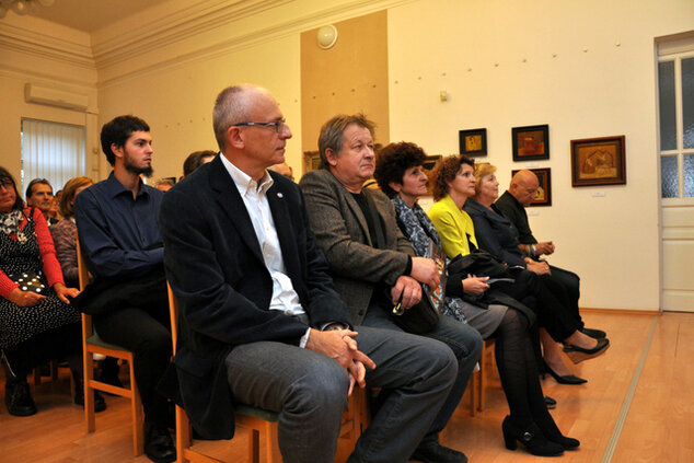 Vernisáž výstavy Michael Rittstein, Jozef Hobor, Jaroslava Hoborová