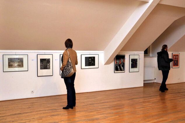 Vernisáž výstav miloša šimurdu a grafiky zo zbierky galérie - Foto 570