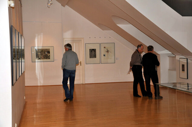 Vernisáž výstav miloša šimurdu a grafiky zo zbierky galérie - Foto 572