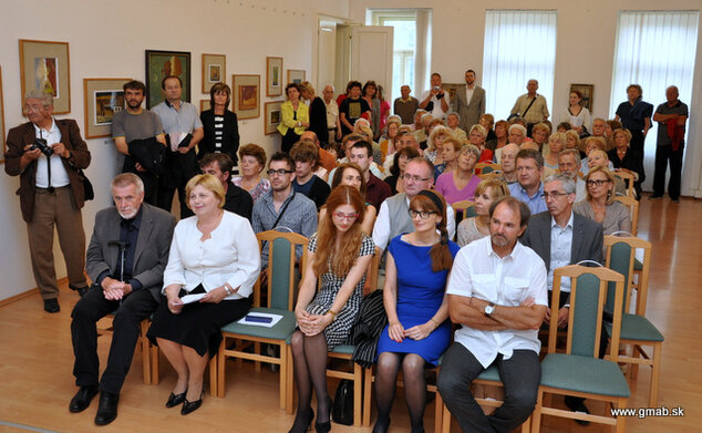 Vernisáž výstav Peter Oriešek, Melita Gwerková a Marian Vidia