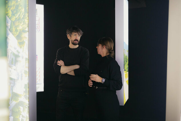 Vernisáž výstavy ochrana pamiatok a moderná architektúra trenčianskeho kraja: súčasný stav a výzvy - cat_vernisáž_dvaja (84)