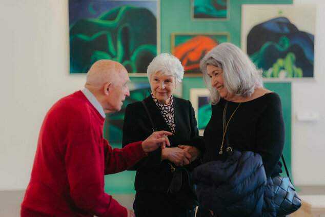 Vernisáž výstavy r. moško 100 - vernisaz_mosko_galeria_bazovskeho_dvaja (122)