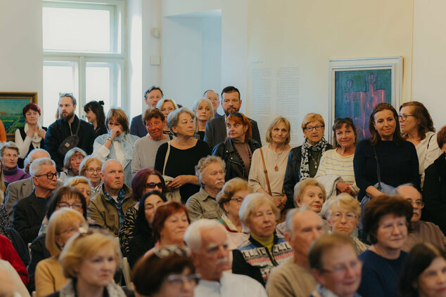 Vernisáž výstavy r. moško 100 - vernisaz_mosko_galeria_bazovskeho_dvaja (38)