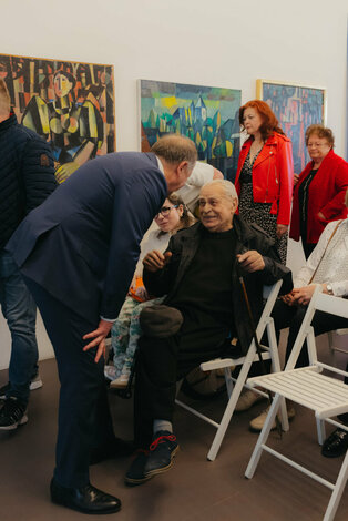 Vernisáž výstavy r. moško 100 - vernisaz_mosko_galeria_bazovskeho_dvaja (57)
