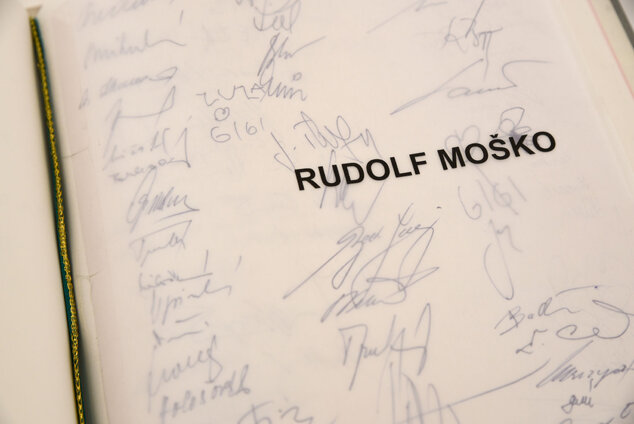 Vernisáž výstavy rudolf moško - 2