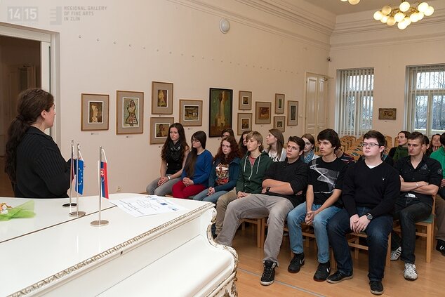 Českí študenti navštívili Galériu Miloša Alexandra Bazovského v Trenčíne