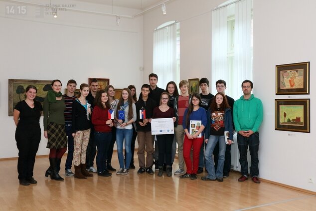 Českí študenti navštívili Galériu Miloša Alexandra Bazovského v Trenčíne