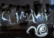 Luminografia - kreslenie svetlom - sslimacik
