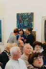 Vernisáž výstavy r. moško 100 - vernisaz_mosko_galeria_bazovskeho_dvaja (16)