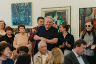 Vernisáž výstavy r. moško 100 - vernisaz_mosko_galeria_bazovskeho_dvaja (53)