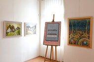 Výstava učiteľov Základnnej umeleckej školy Karola Pádivého 