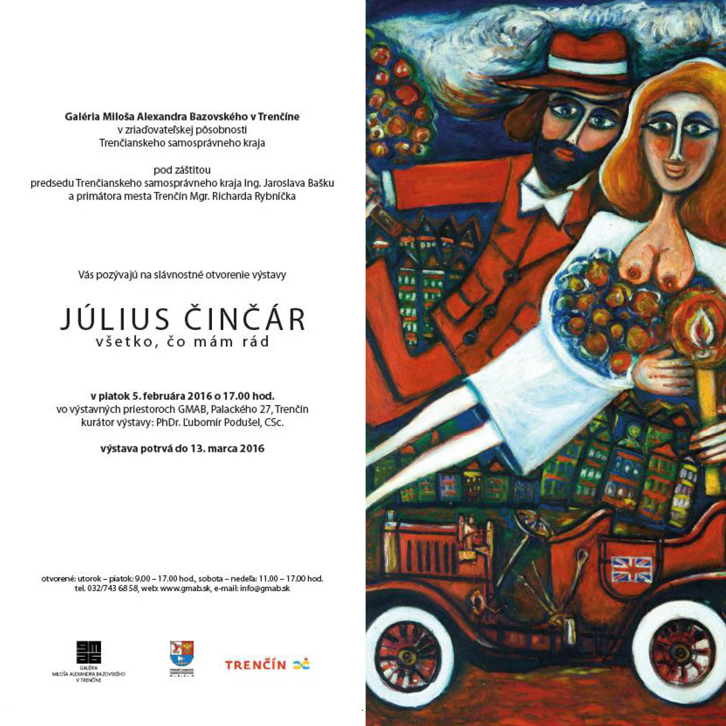 Július Činčár - výstava