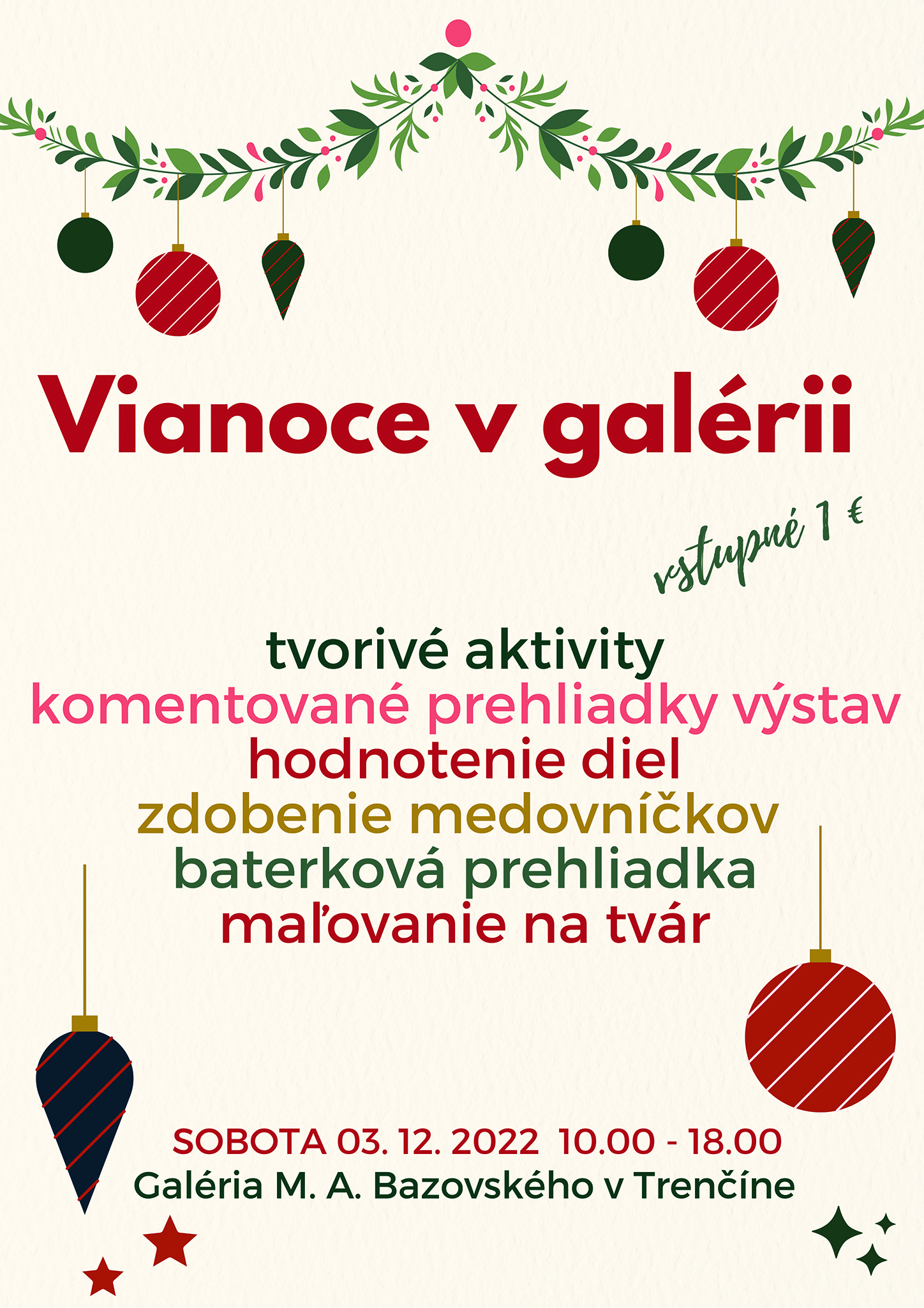 Vianoce v galérii Vianoce v galérii